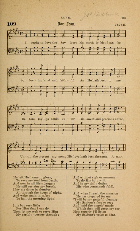 Hymnal with Music for Children page 109