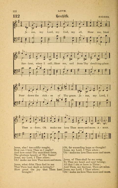 Hymnal with Music for Children page 112