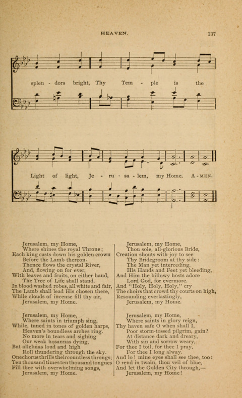 Hymnal with Music for Children page 137