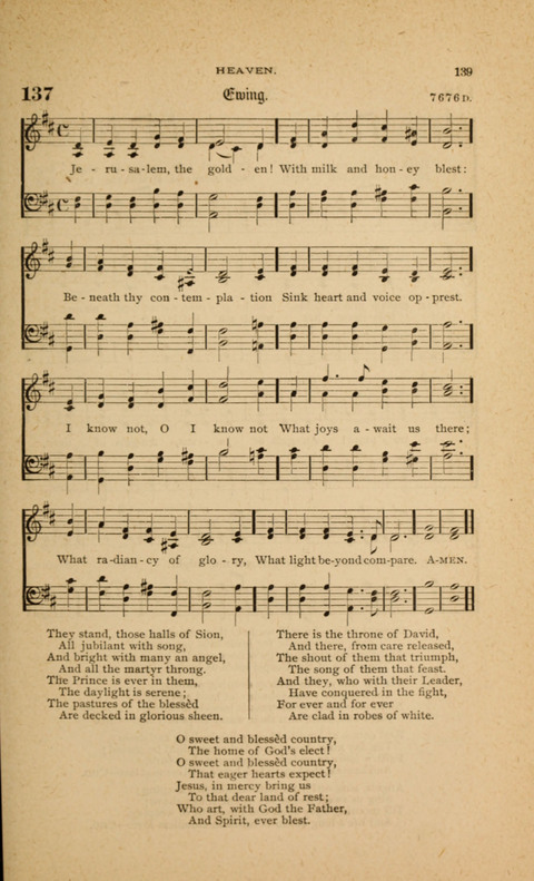 Hymnal with Music for Children page 139