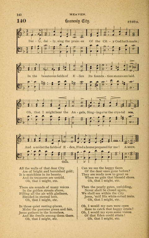 Hymnal with Music for Children page 142