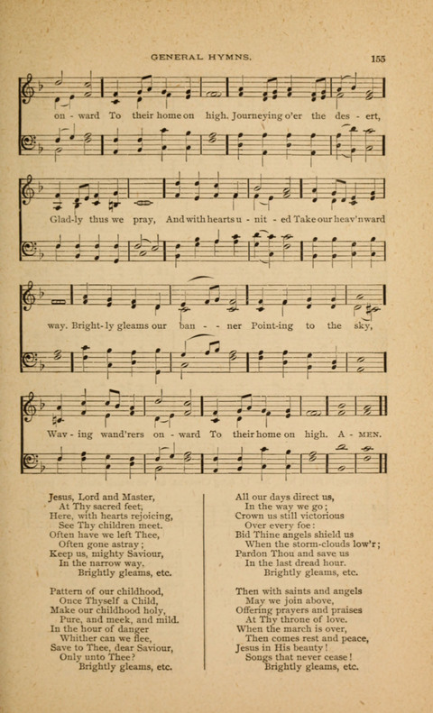 Hymnal with Music for Children page 155