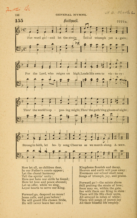 Hymnal with Music for Children page 156