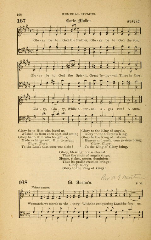 Hymnal with Music for Children page 168