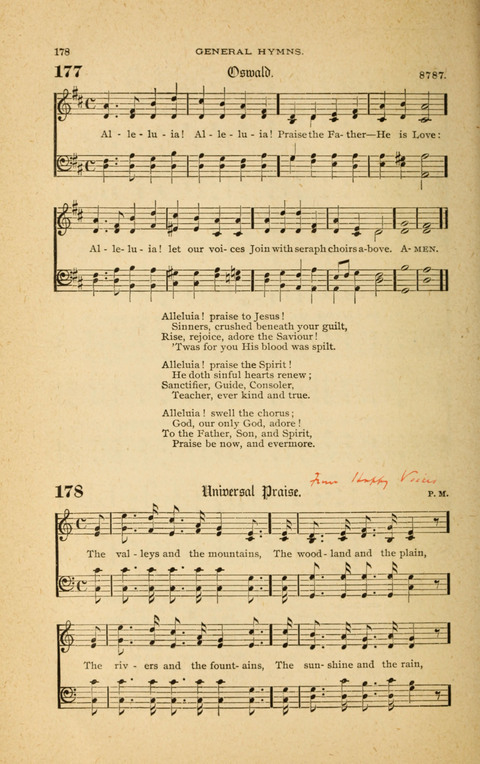 Hymnal with Music for Children page 178