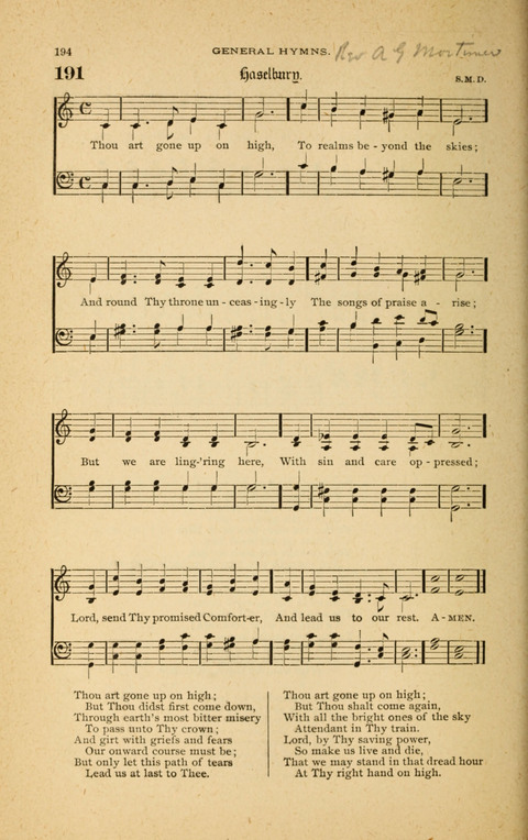 Hymnal with Music for Children page 194