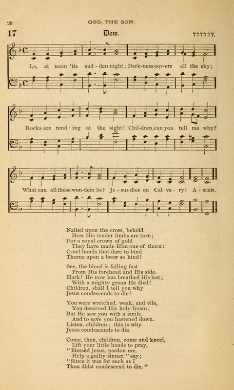 Hymnal with Music for Children page 20