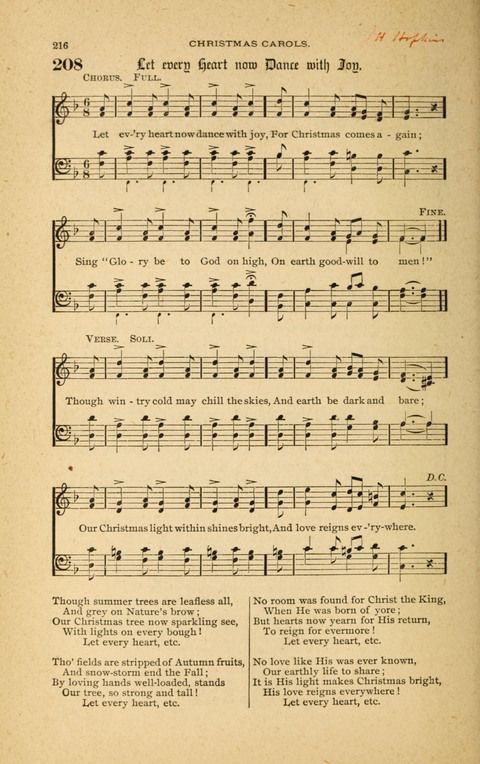 Hymnal with Music for Children page 216