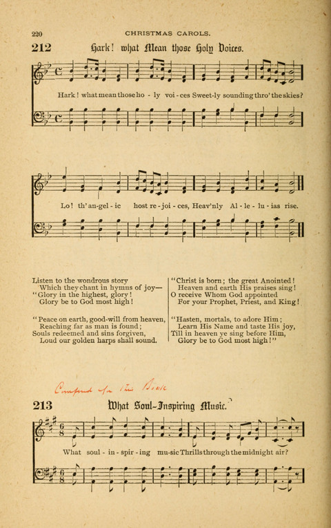 Hymnal with Music for Children page 220