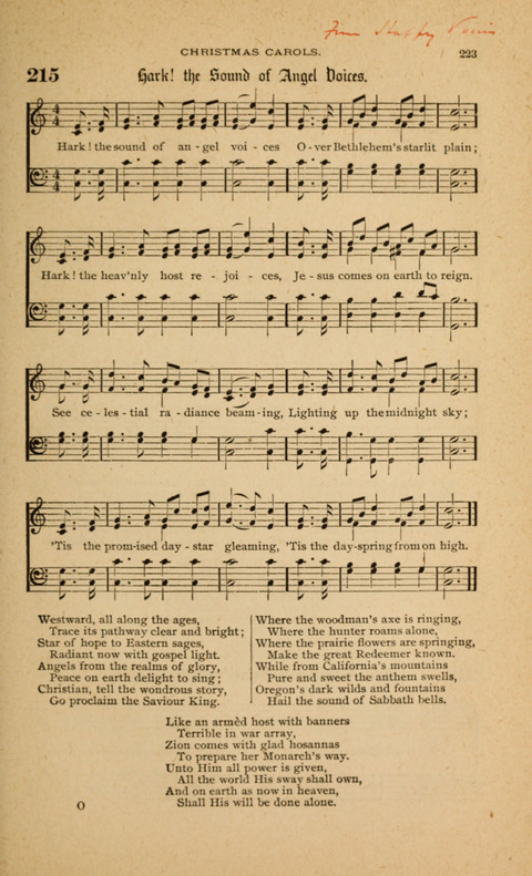 Hymnal with Music for Children page 223