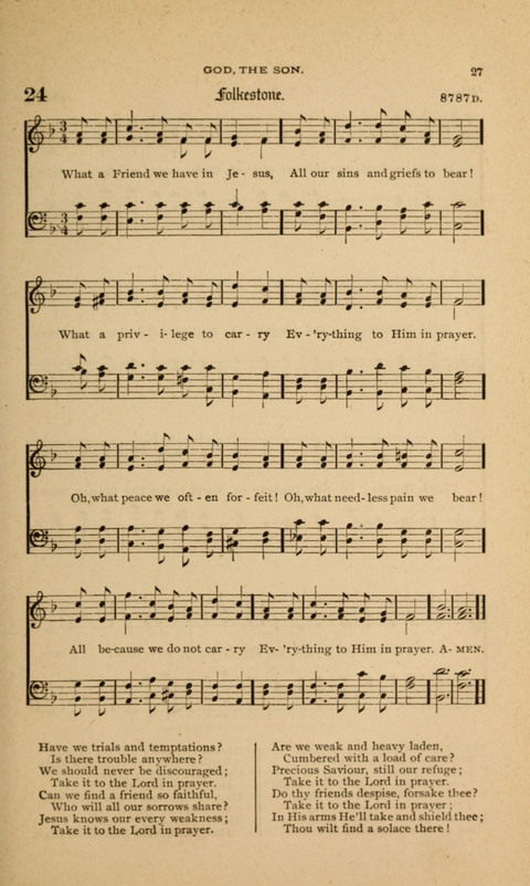 Hymnal with Music for Children page 27