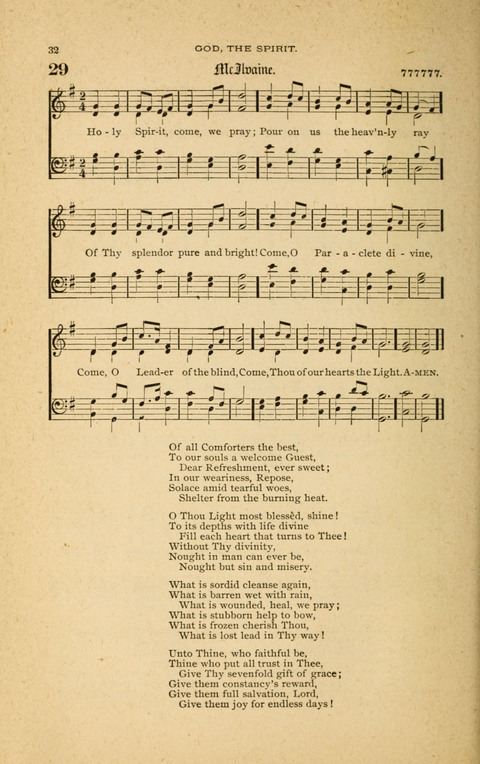 Hymnal with Music for Children page 32