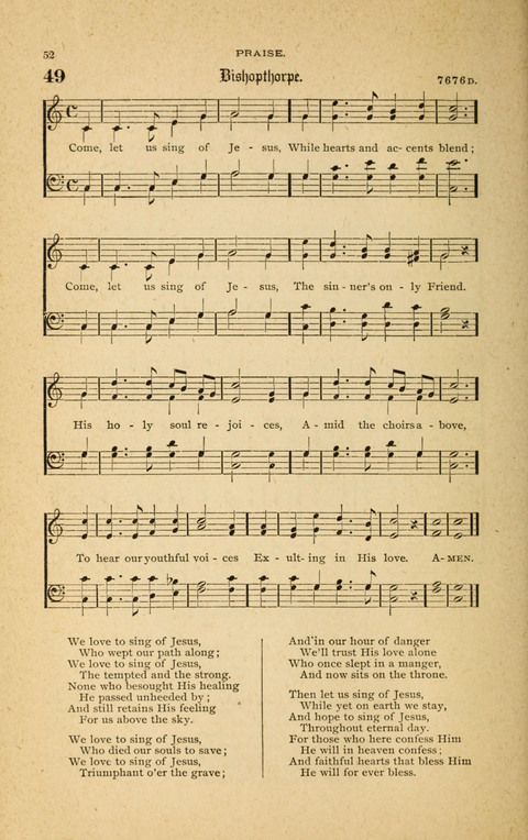 Hymnal with Music for Children page 52