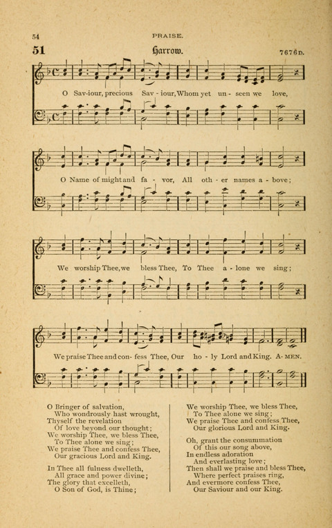 Hymnal with Music for Children page 54