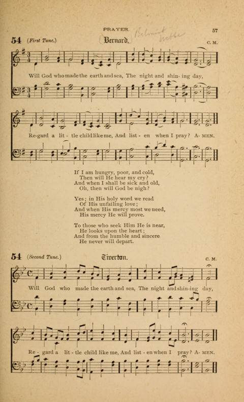 Hymnal with Music for Children page 57