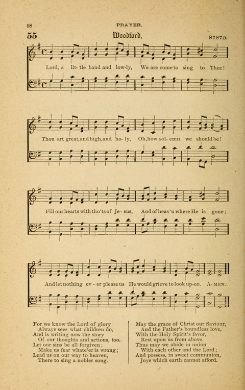 Hymnal with Music for Children page 58