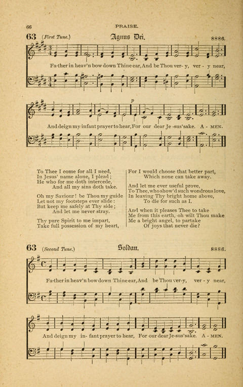 Hymnal with Music for Children page 66