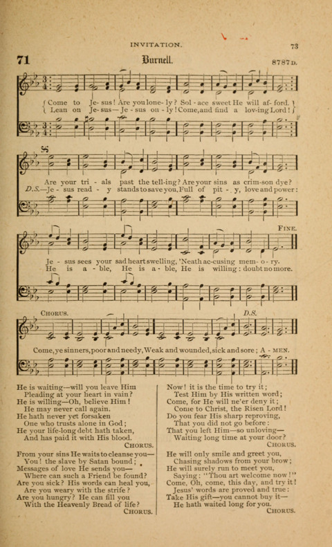 Hymnal with Music for Children page 73