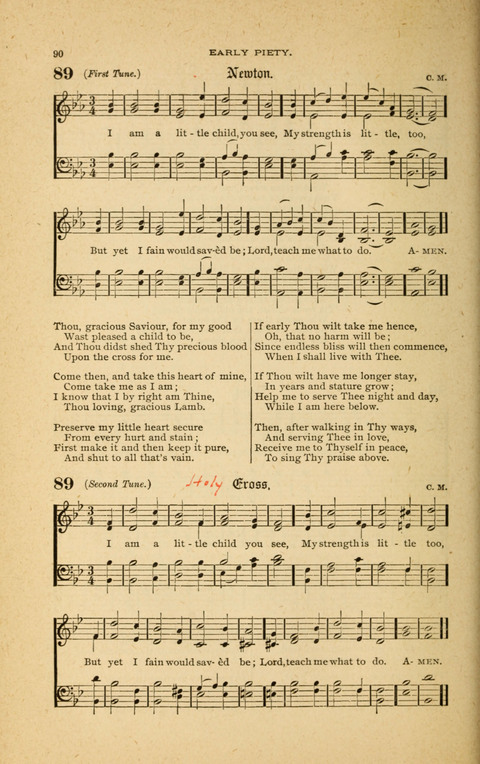 Hymnal with Music for Children page 90