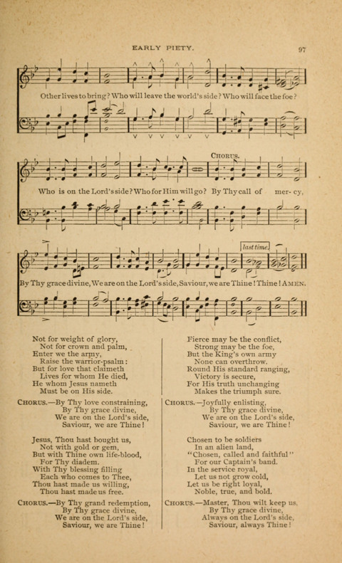 Hymnal with Music for Children page 97