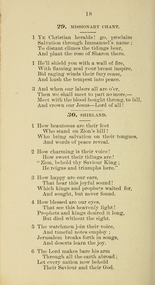 Hymns for the Meeting of the American Board: Brooklyn, N.Y., October 1870 page 19