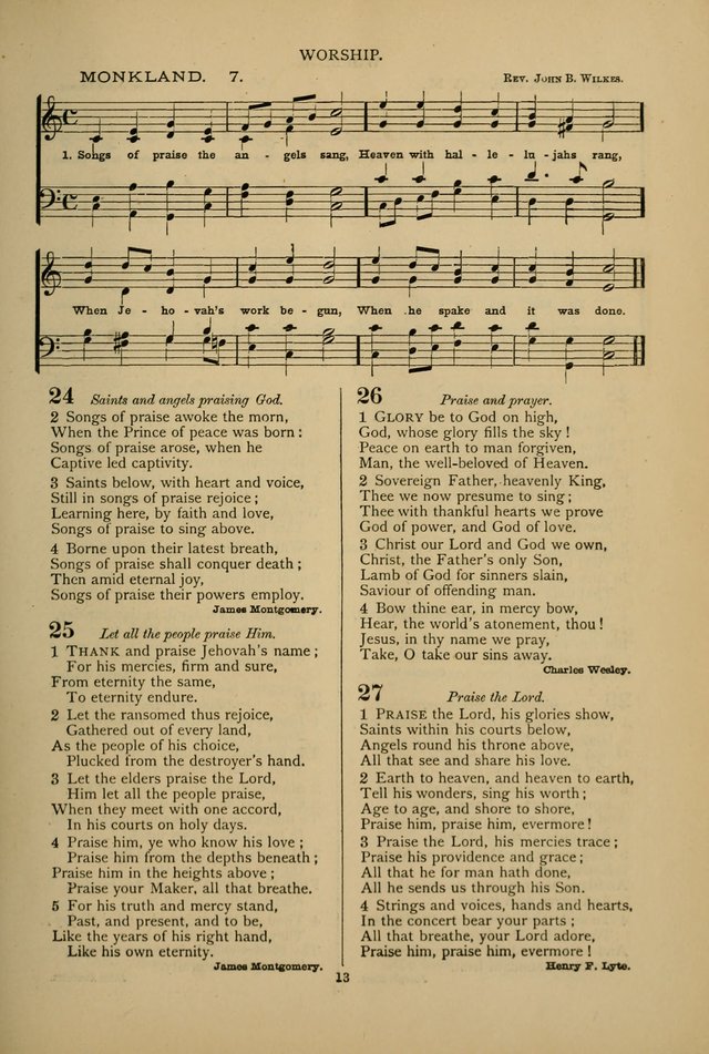 Hymnal of the Methodist Episcopal Church: with tunes page 10