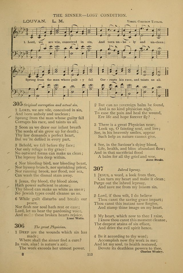 Hymnal of the Methodist Episcopal Church: with tunes page 110