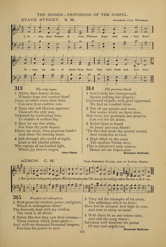 Hymnal of the Methodist Episcopal Church: with tunes page 112