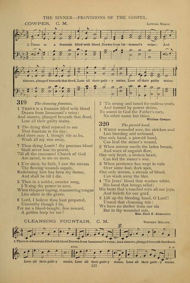 Hymnal of the Methodist Episcopal Church: with tunes page 114