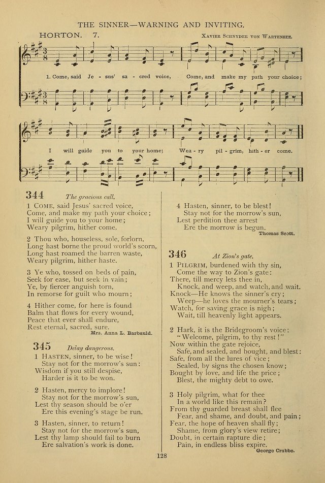 Hymnal of the Methodist Episcopal Church: with tunes page 125