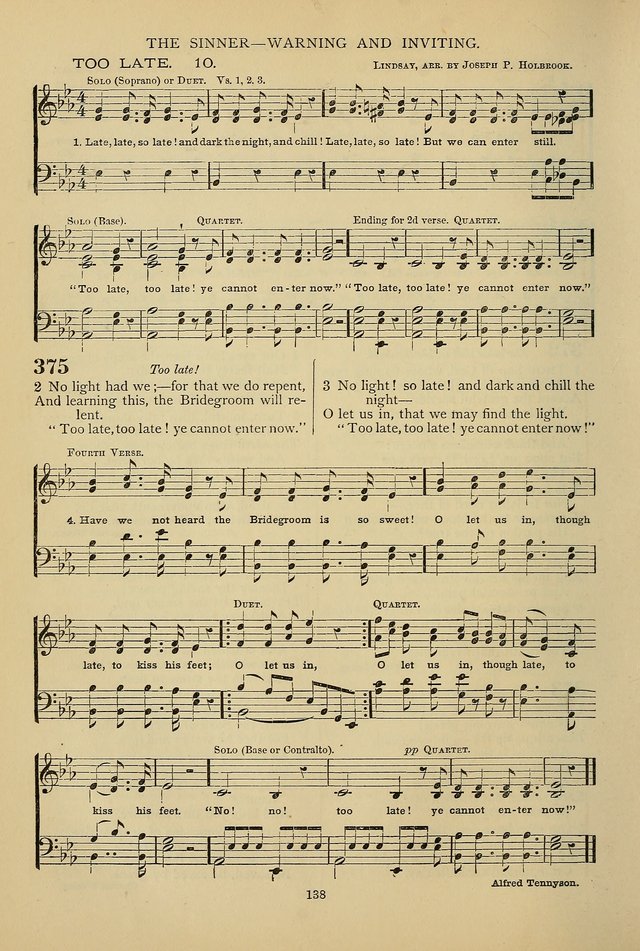 Hymnal of the Methodist Episcopal Church: with tunes page 135