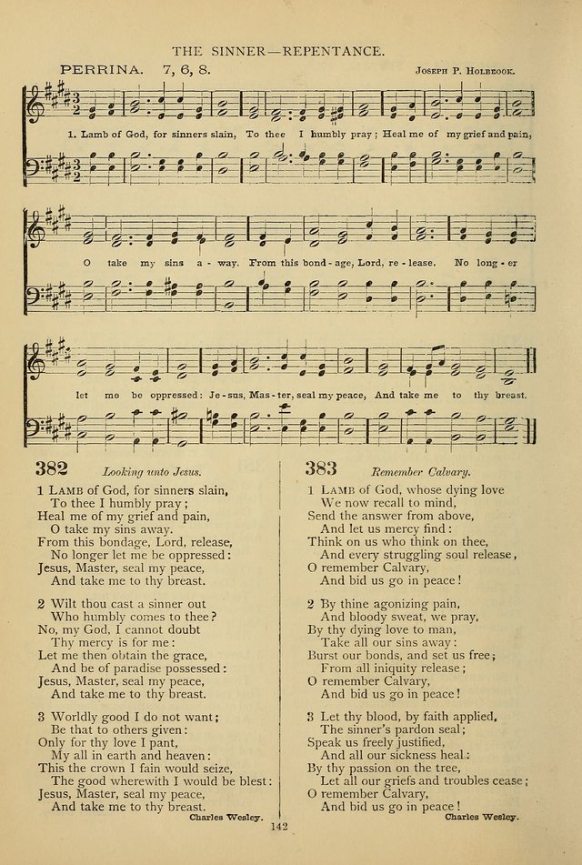 Hymnal of the Methodist Episcopal Church: with tunes page 139