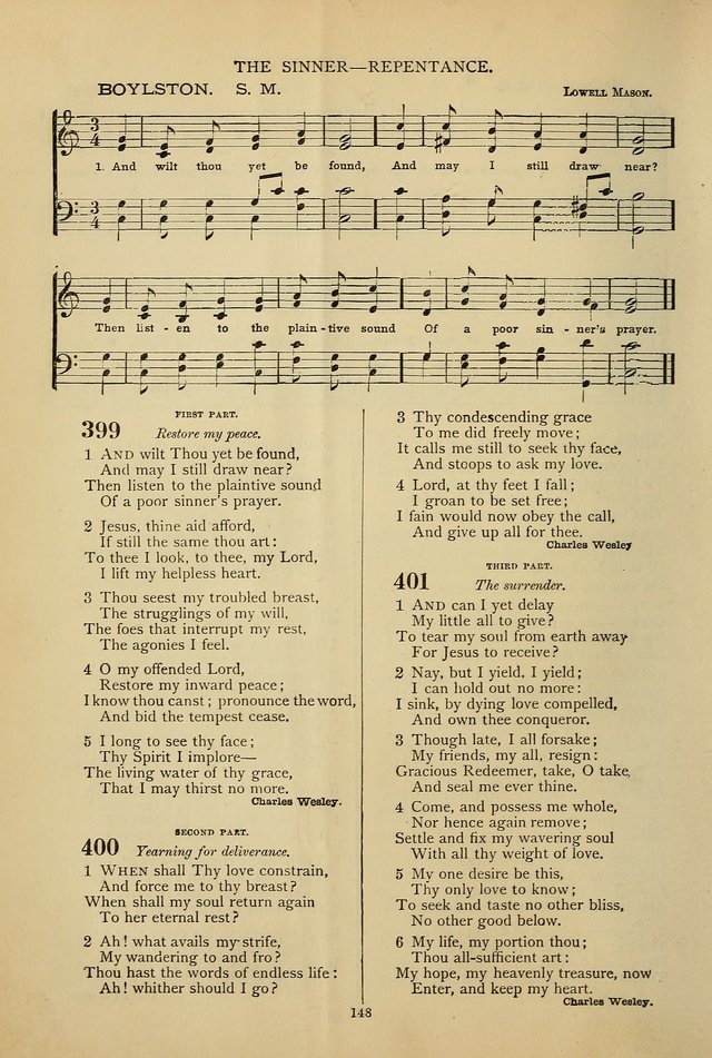 Hymnal of the Methodist Episcopal Church: with tunes page 145