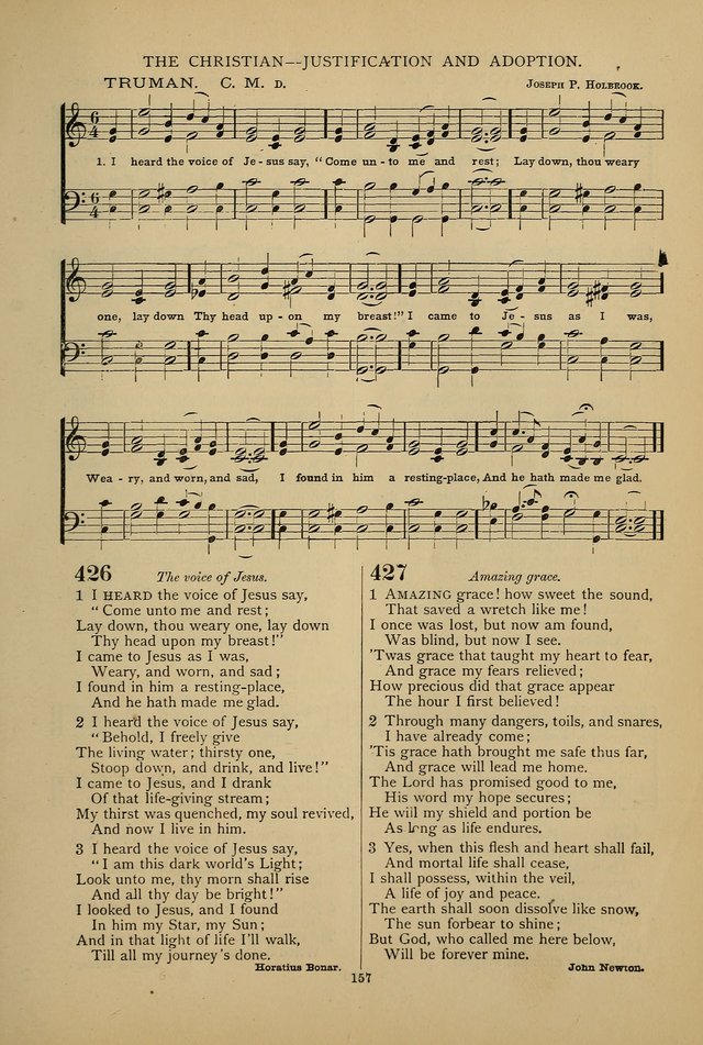 Hymnal of the Methodist Episcopal Church: with tunes page 154