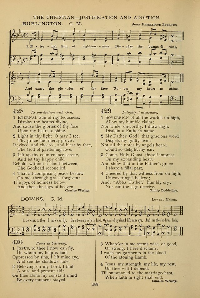 Hymnal of the Methodist Episcopal Church: with tunes page 155