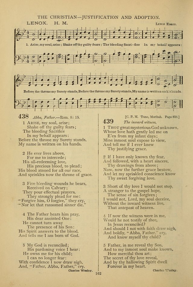 Hymnal of the Methodist Episcopal Church: with tunes page 159