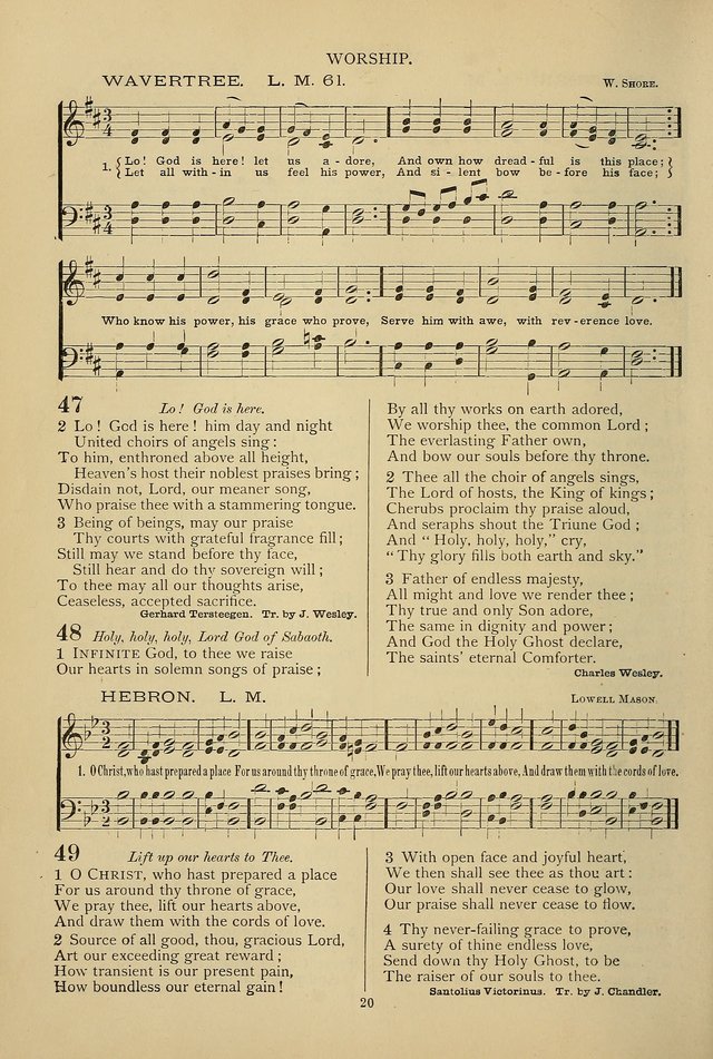 Hymnal of the Methodist Episcopal Church: with tunes page 17