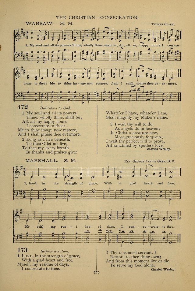 Hymnal of the Methodist Episcopal Church: with tunes page 172