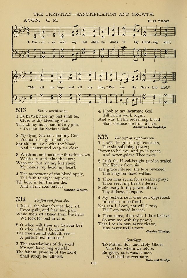 Hymnal of the Methodist Episcopal Church: with tunes page 193