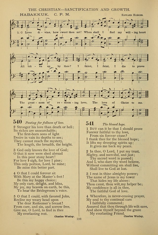 Hymnal of the Methodist Episcopal Church: with tunes page 195