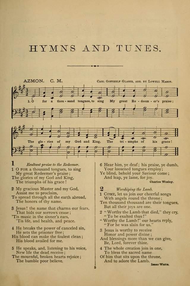 Hymnal of the Methodist Episcopal Church: with tunes page 2