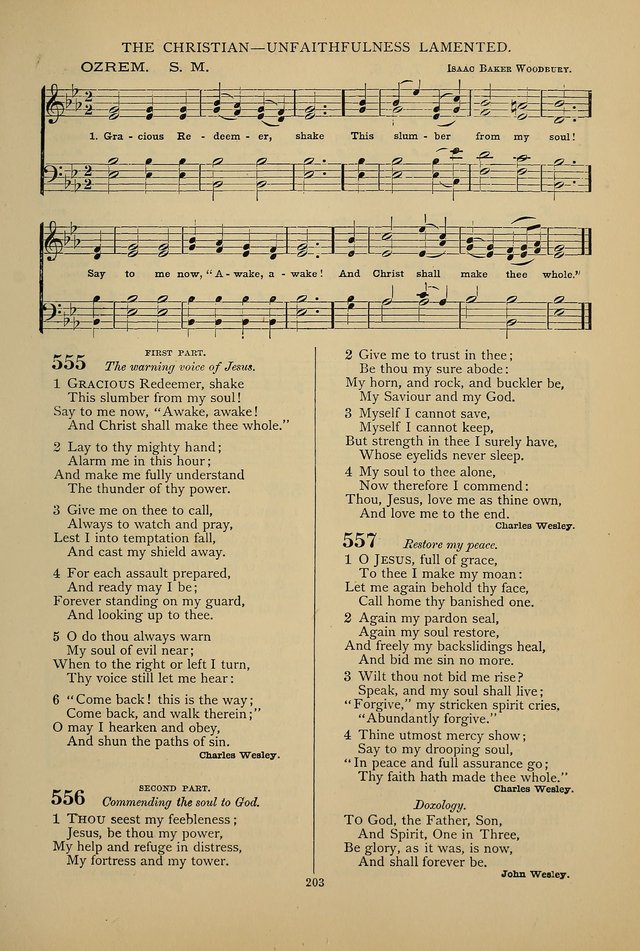 Hymnal of the Methodist Episcopal Church: with tunes page 200