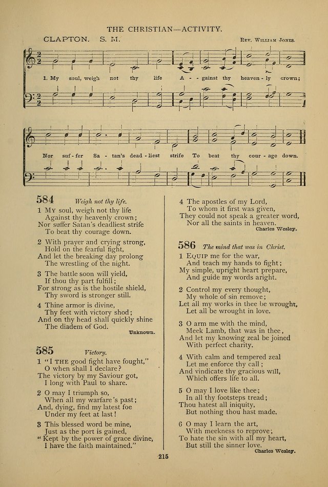 Hymnal of the Methodist Episcopal Church: with tunes page 212