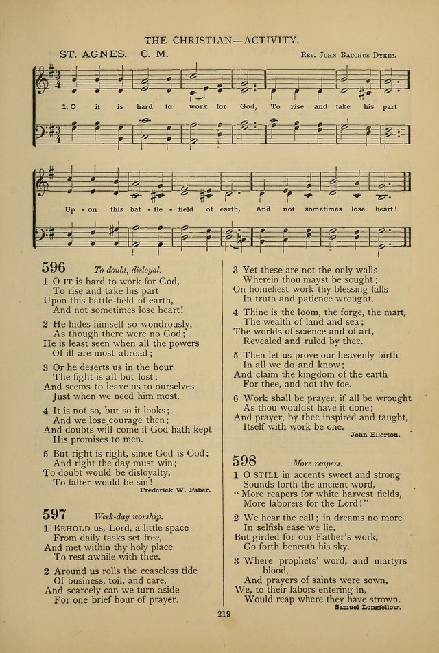 Hymnal of the Methodist Episcopal Church: with tunes page 216