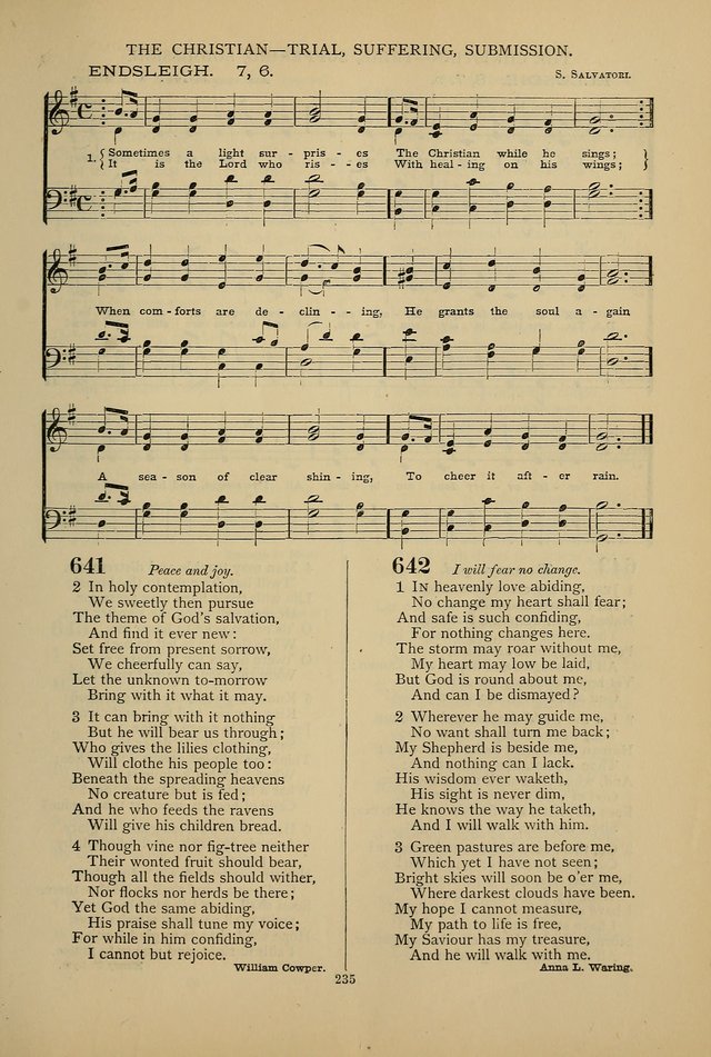 Hymnal of the Methodist Episcopal Church: with tunes page 232