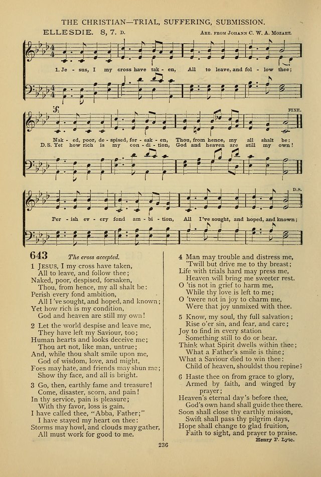 Hymnal of the Methodist Episcopal Church: with tunes page 233