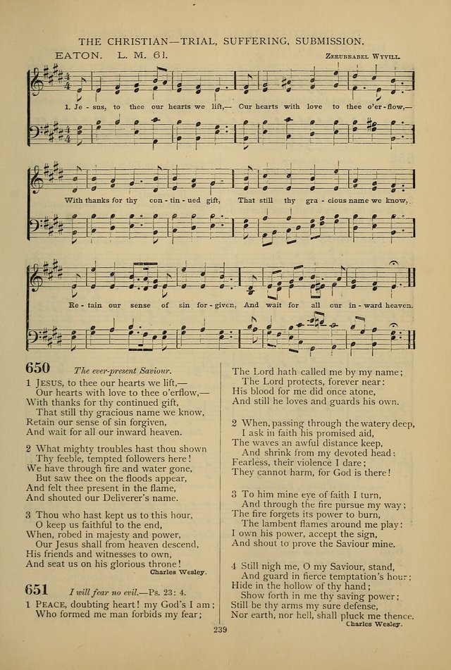 Hymnal of the Methodist Episcopal Church: with tunes page 236