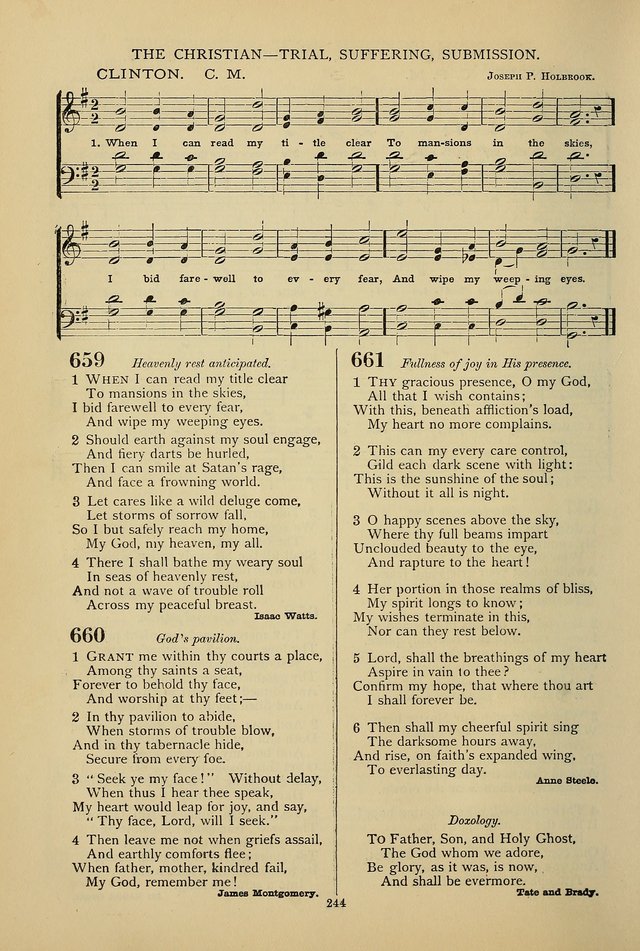 Hymnal of the Methodist Episcopal Church: with tunes page 241