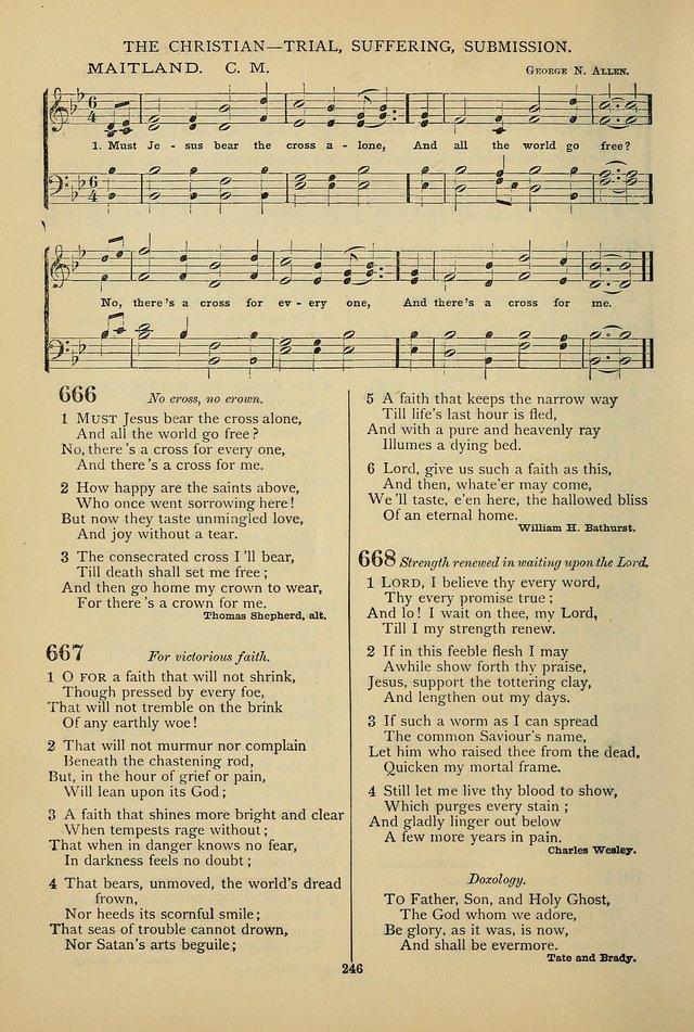 Hymnal of the Methodist Episcopal Church: with tunes page 243