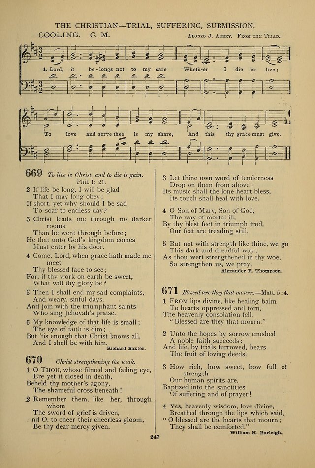 Hymnal of the Methodist Episcopal Church: with tunes page 244